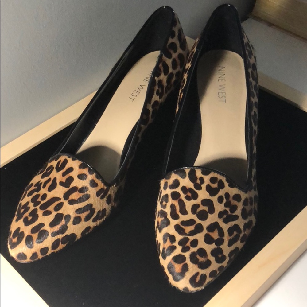 Sassy leopard print heels
